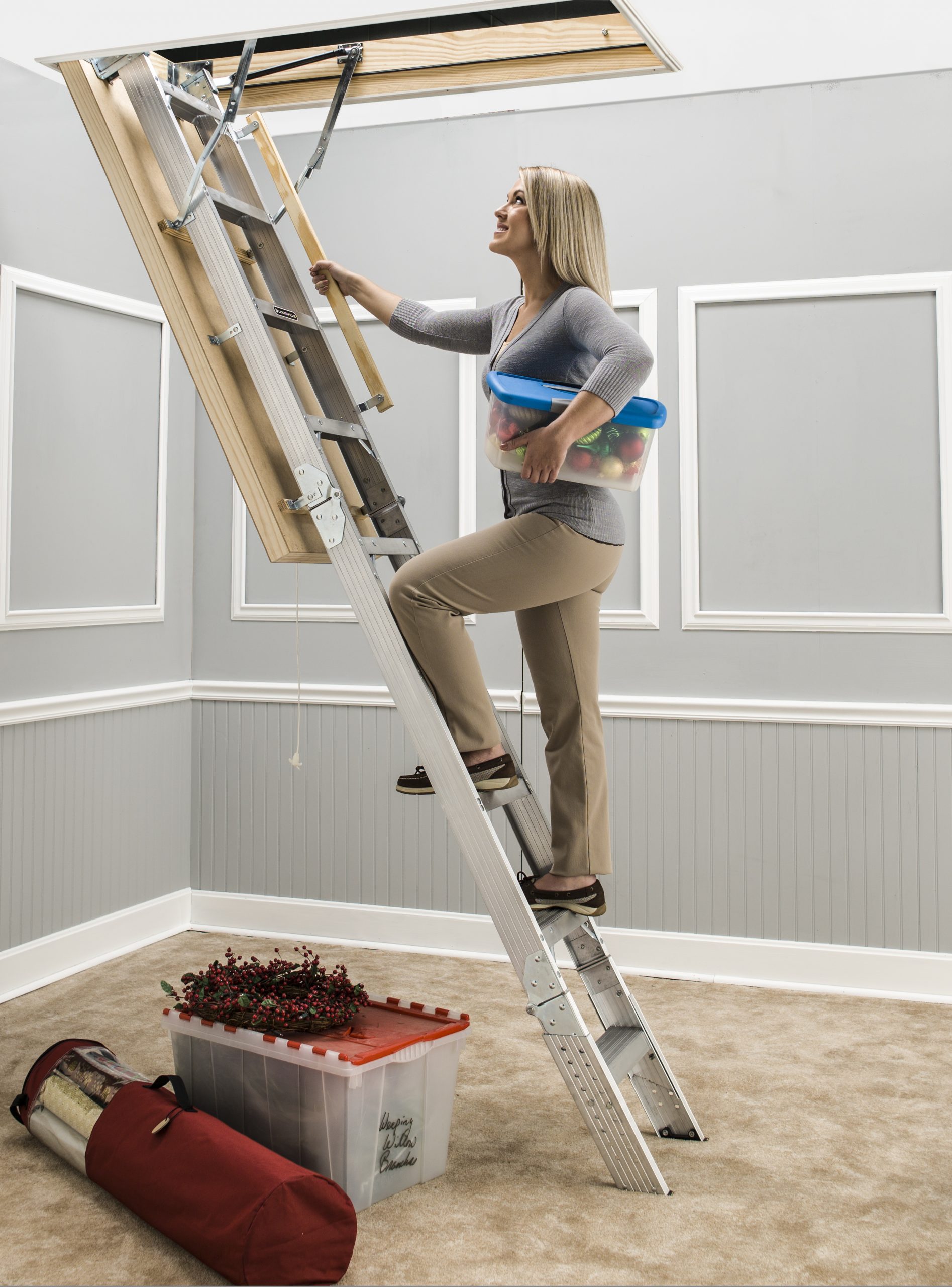 attic ladder installation in Pearland, TX